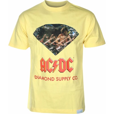 DIAMOND мъжка тениска DIAMOND х AC/DC - Banana - BAN_C20DMPA502