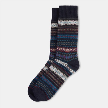 Barbour Чорапи Barbour Men's Boyd Crew Socks - Navy Mix