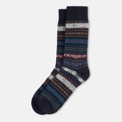 Barbour Чорапи Barbour Men's Boyd Crew Socks - Navy Mix