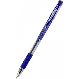 FlexOffice Химикалка Flex Office FO-045 Wavy, син цвят на писане, Син