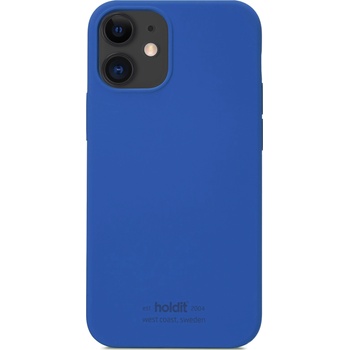 Holdit Калъф Holdit - Silicone, iPhone 12 mini, Royal Blue (7330985147685)