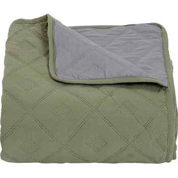 Image 1 of DILIOS ШАЛТЕ УЛТРАСОНИК АРЕНА 200х220см ДВУЛИЦЕВО ЗЕЛЕНО/СИВО (1000021617)