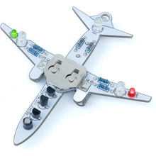 OMG Robotics Stavebnice na pájení Letadlo