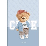 Shkolyaryk Publishing House Тетрадка, A4, карирана, 80 страници, твърда подвързия, SHKOLYARYK "Cute" A4-IC-080-7035K (A4-IC-080-7035K)