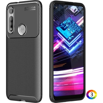 Image 1 of Motorola Moto G Fast Удароустойчив Carbon Fiber Калъф и Протектор