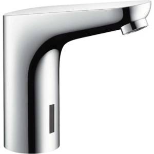 Hansgrohe Focus E2 - Електронна смесителна батерия за умивалник без регулиране на температурата, с връзка към електрическата мрежа 230 V, модел V, хром 31174000 (31174000)