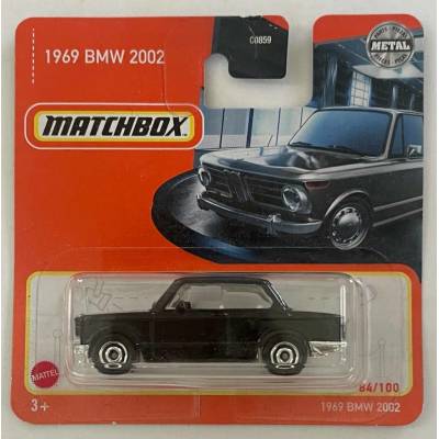 Matchbox 1969 BMW 2002 černé