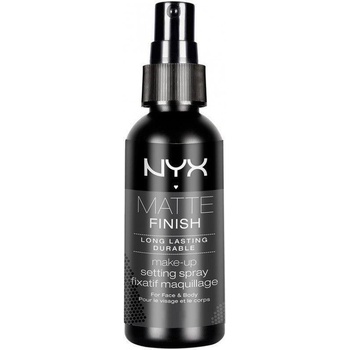 NYX Professional Makeup Matte Finish zmatňující fixační sprej 60 ml