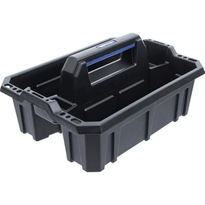  Пластмасова кутия за инструменти, отворен тип, с 2 отделени и дръжка, BGS technic 70220