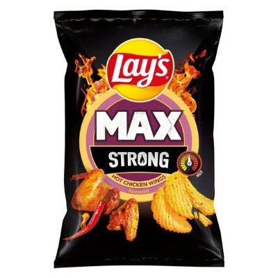 Lay's Strong Vyprážané zemiakové lupienky s pikantnou príchuťou 55 g