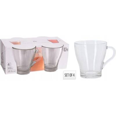 Koopman Sklenice na kávu 4 x 300 ml