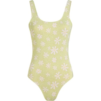 O'Neill Бански костюм O´neill Beach Vintage swimsuit - Yellow (Green Daisyline)