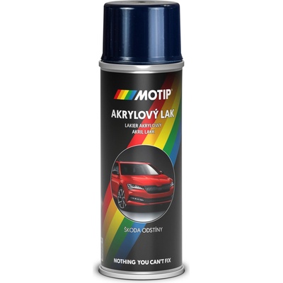 Motip sprej Škoda akrylový autolak 150 ml SD4711 modrá pacific