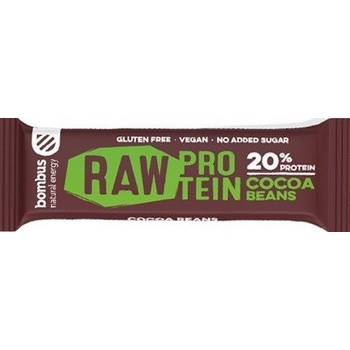 Bombus proteínová tyčinka kakaové bôby Raw 50 g