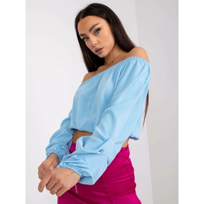 Blouse-DHJ-BZ-6816.57-light blue
