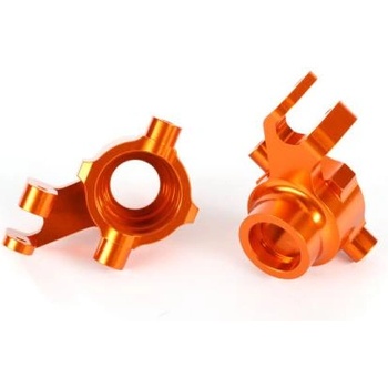 Traxxas предна алуминиева главина оранжева (чифт)