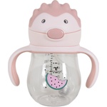 Cangaroo Чаша със сламка Cangaroo - Brillo, 250 ml, розова (110044) - ozone