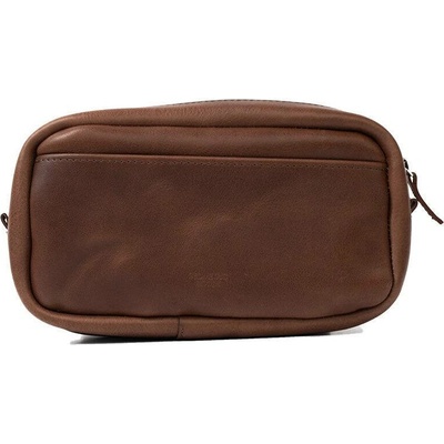 Kožená taška Mini Messenger The Minimalist 1.0 Mahogany Mahogany