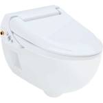Geberit AquaClean - Електронна биде-тоалетна AquaClean 4000, Rimless, SoftClosing, алпийско бяло 146.135. 11.1 (146.135.11.1)