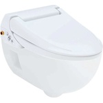 Geberit AquaClean - Електронна биде-тоалетна AquaClean 4000, Rimless, SoftClosing, алпийско бяло 146.135. 11.1 (146.135.11.1)