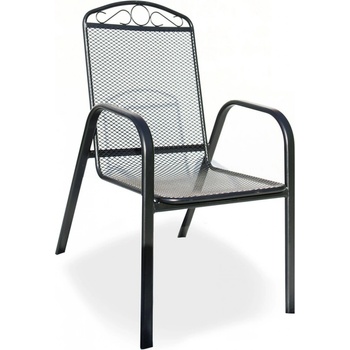 zahradní židle, křeslo ZWMC-31 kovová, výplet