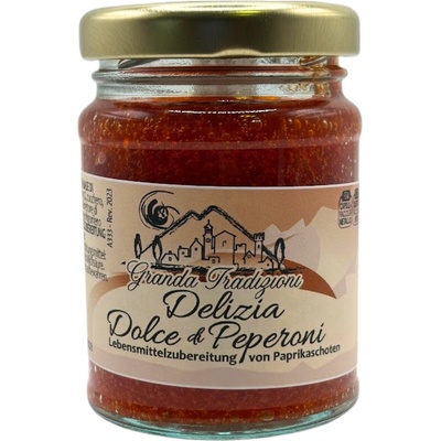 Granda Tradizioni Salsa sladká z paprik (Delizia Dolce di Peperoni) 100g