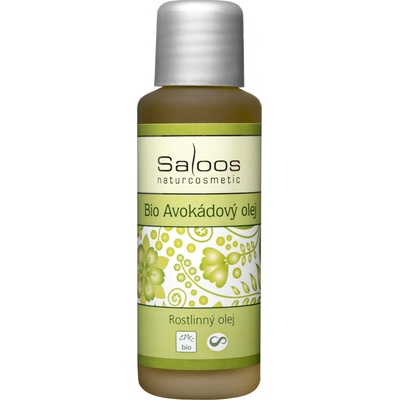 Saloos Bio avokádový rastlinný olej lisovaný za studena 125 ml
