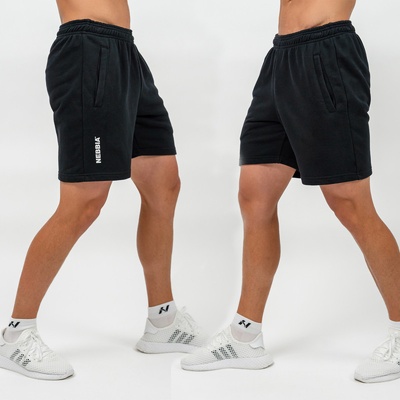 Nebbia Teplákové kraťasy pánske 336 black