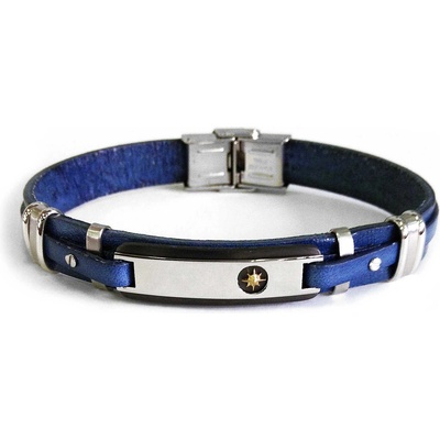 Zancan Мъжка гривна Zancan Be1 Collection - ESB033-BL (ESB033-BL)