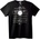 NOONEBRAND Тениска Кръст Часовник - XXS, Black