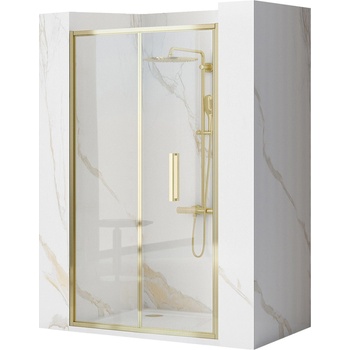 Image 1 of Rea Врати за душ кабини REA Rapid Fold 100 Gold (REA-K4130)