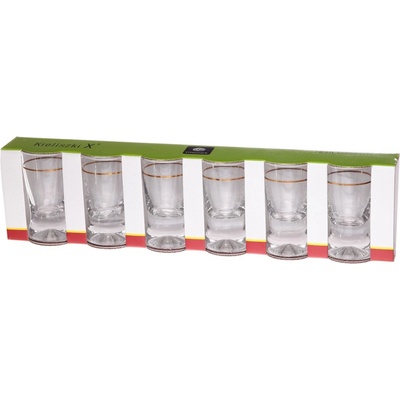 Sonstige na vodku so zlatým pásikom 6 x 25 ml
