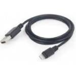 Gembird CC-USB2-AMLM-1M Gembird USB cable to 8-pin charging transmission (Ipad, Iphone5/6/7/8/X) 1m black