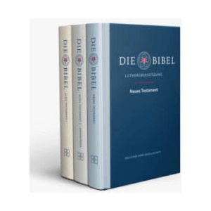 Lutherbibel. Dreibändige Ausgabe im Großdruck | Martin Luther (ISBN: 9783438033963)