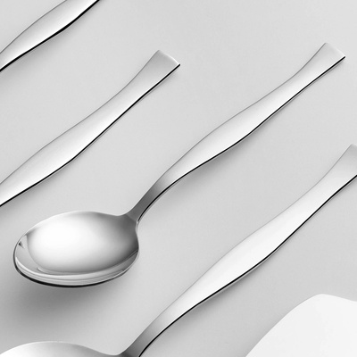 Nehir ЛЪЖИЦА ЗА СЕРВИРАНЕ zarif, ПЯСЪЧНО СРЕБРО (1hf0055z/sb)