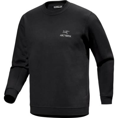 Arc'teryx Мъжки поларен пуловер Arc'teryx Emblem Fleece Crew Jumper - Black - размер XXL (017-4200-0115)