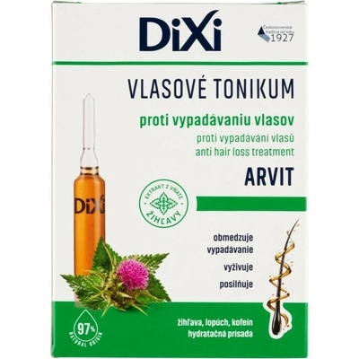 DiXi vlasové tonikum ARVIT proti vypadávaniu vlasov 7x10 ml