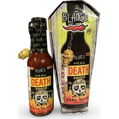 Blair's Mega Death Sauce in Coffin 150 ml