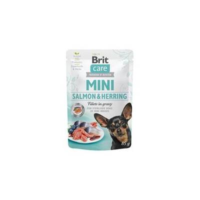 Brit Care Dog Mini Salmon&Herring steril fillets 85 g