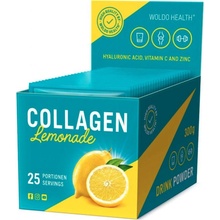 WoldoHealth Mořský a hovězí kolagen citronáda 25 x 12 g