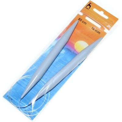 Jehlice kruhové 80cm 15mm Pony (plast)