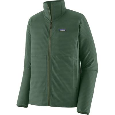 Patagonia Мъжко поларено яке Patagonia R1 Techface Jacket Softshell jacket - Canopy Green - размер XXL (003-3569-0516)