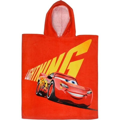 Дилиос Детско хавлиено пончо McQueen Cars