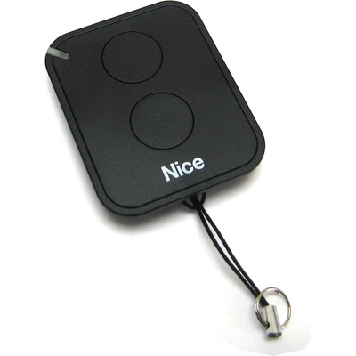 NICE S.p.A. 2-kanálový černý radiový ovladač FLO2RE s plovoucím kódem