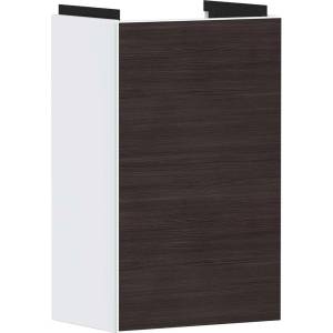 Hansgrohe Xevolos E - Шкаф за умивалник 58x34x25 см, 1 врата, панти отляво, бял мат/тъмен дъб 54166730 (54166730)