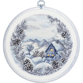 Luca-S Зима - гоблен по схема bc218