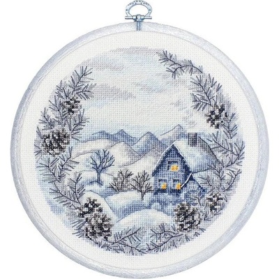 Luca-S Зима - гоблен по схема bc218