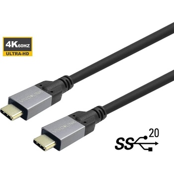 Vivolink PROUSBCMM5 USB, USB 3.2 Gen 2 (3.1 Gen 2) USB C, 5m, černý