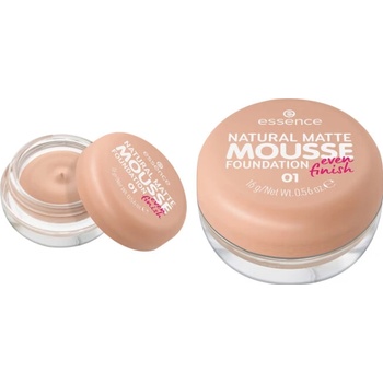 Essence NATURAL MATTE MOUSSE penový make-up 01 16 g