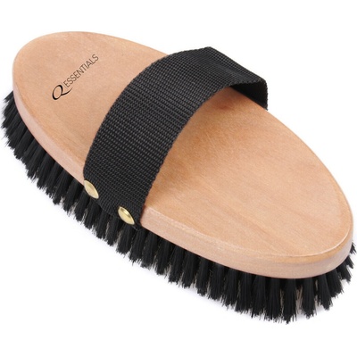 Q essentials Kartáč na tělo black